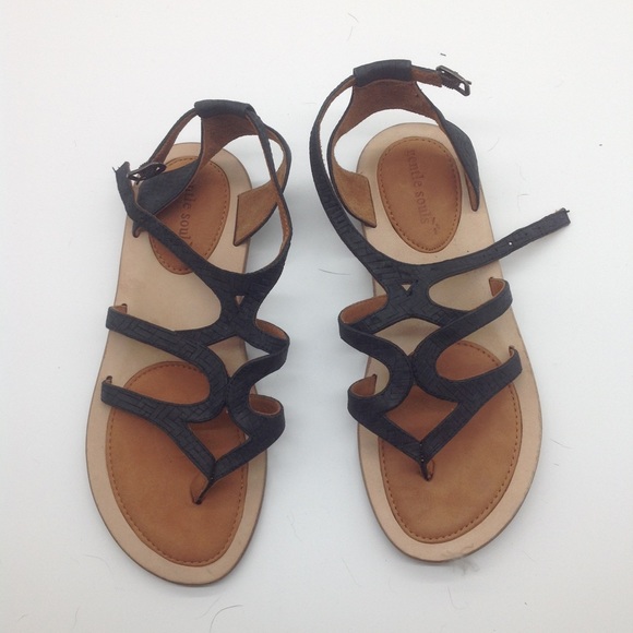 Gentle Souls Flat Comfort Sandals - Picture 1 of 3
